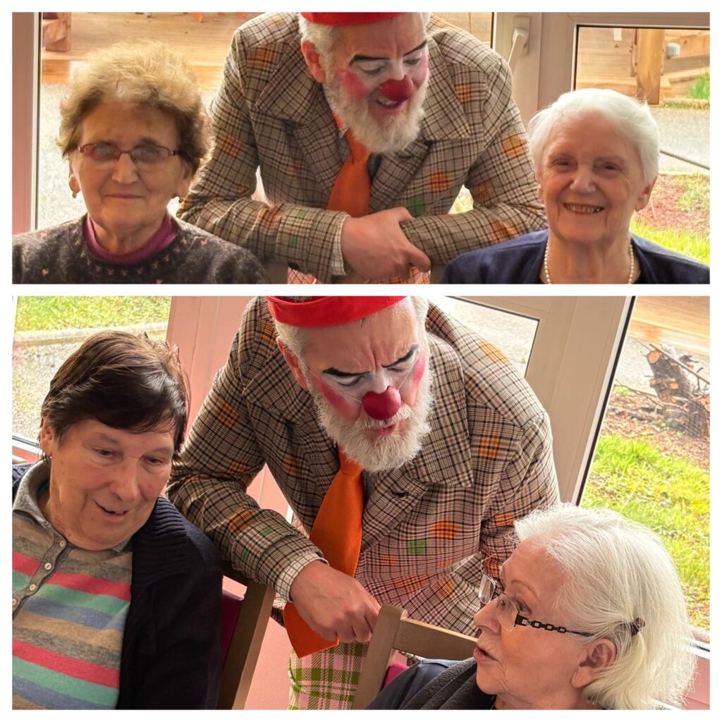 Clown en EHPAD des sourires et des rires