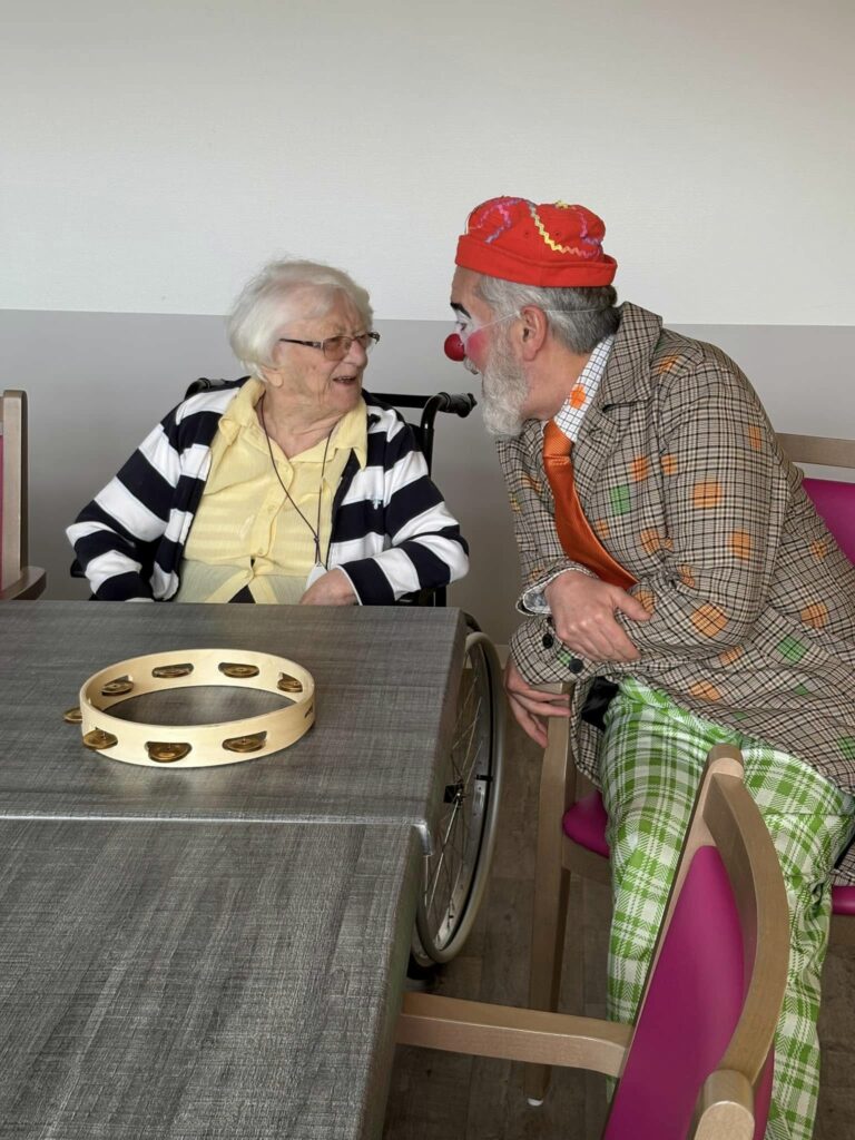 Clown en EHPAD des regards