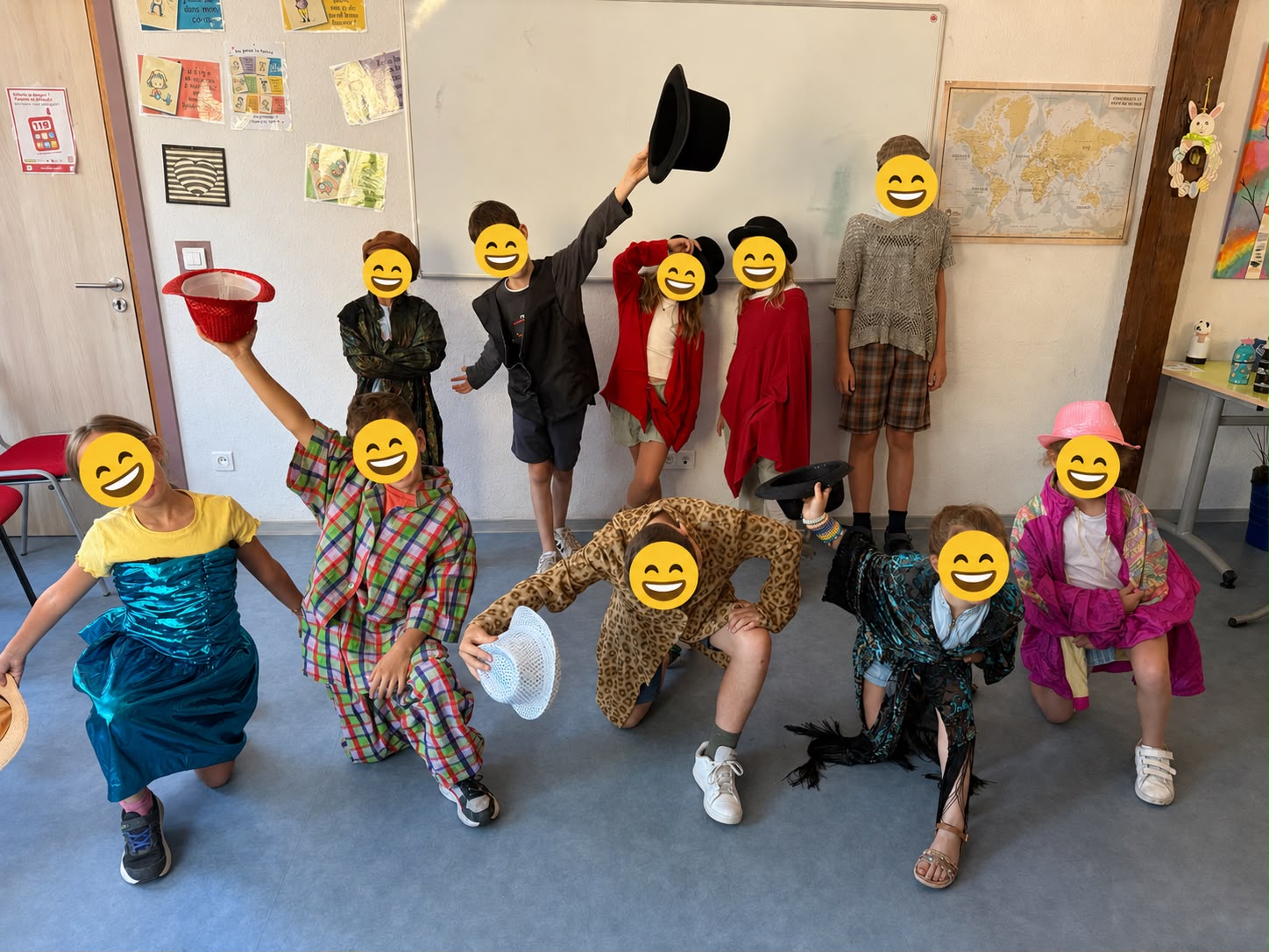 Enfants clown de 8 à 13 ans
